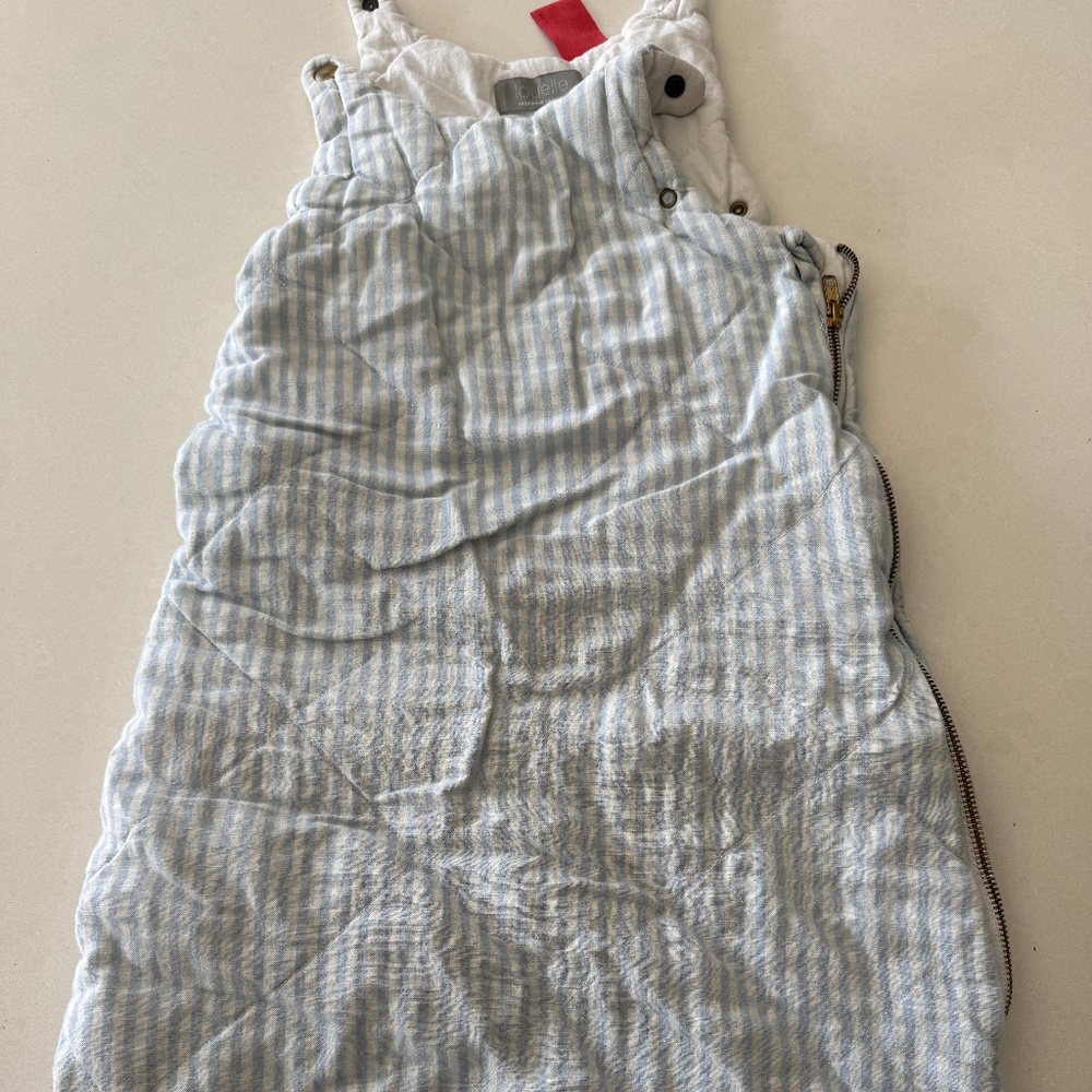 Louelle linen and cotton sleepsack 6-24months